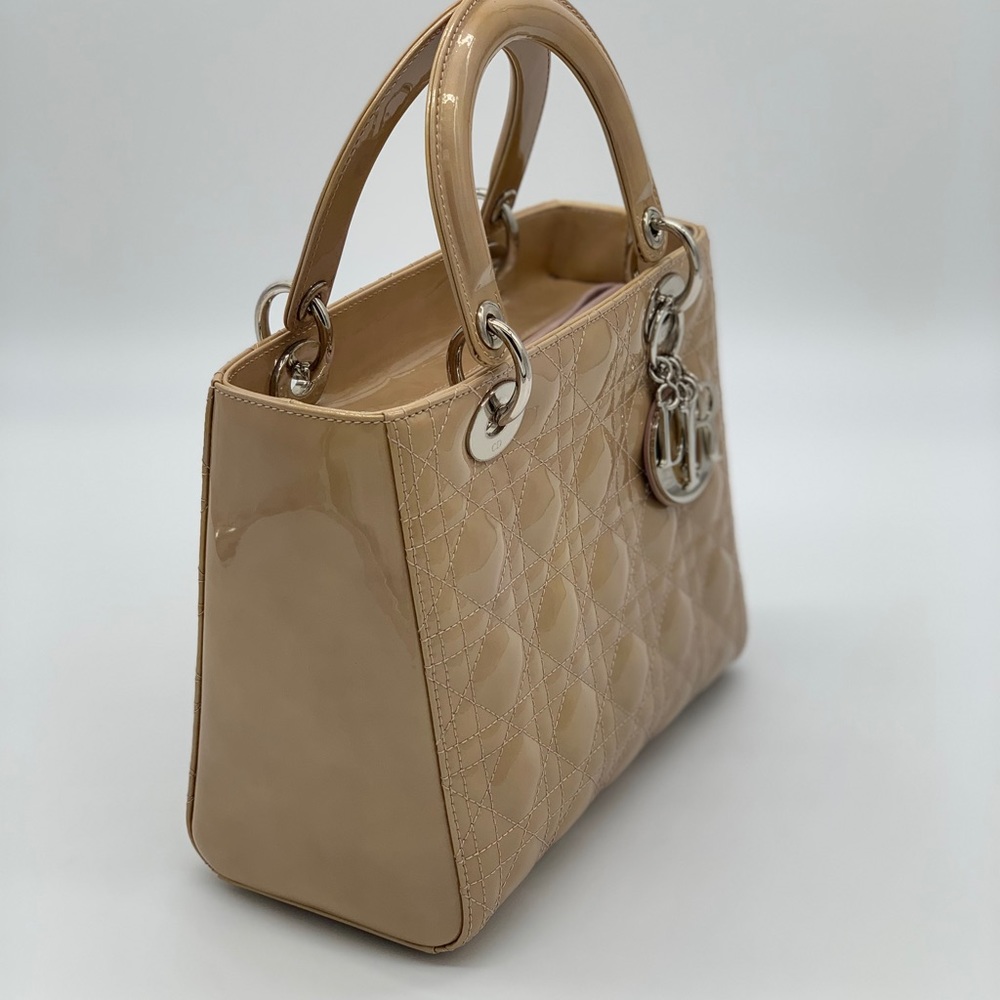 Lady Dior Patent Cannage bag - Picture 4 of 8